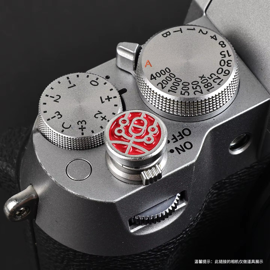 Fujifilm Blitzschuh-Abdeckung aus Messing-Aluminium-Legierung als staubdichte Kappe für Kamera-Zubehör in Gold oder Silber - Bild 2