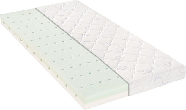 Träumeland Tina Matratze für Babys und Kinder aus Kaltschaum in Weiß, B/T: 60 x 120 cm - Bild 1