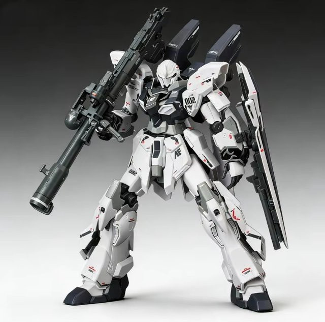 Bandai Weißer Prototyp 1/144 Mecha DIY-Bausatz, Weltraum, Kunststoff - Bild 1