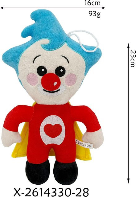 Plim Plim Magier Clown Plüschtier, Plüschpuppe, ab 14 Jahren - Bild 1