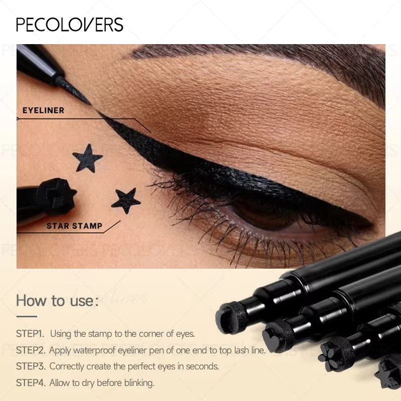 Eyeliner-Stempel, Gel, Black, Unisex - Bild 4