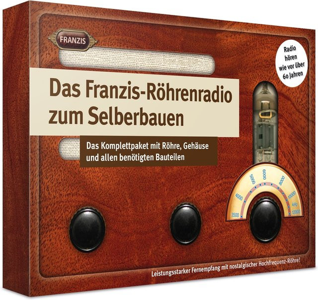 Franzis Verlag Röhrenradio zum Selberbauen Holz ab 14 Jahre - Bild 2