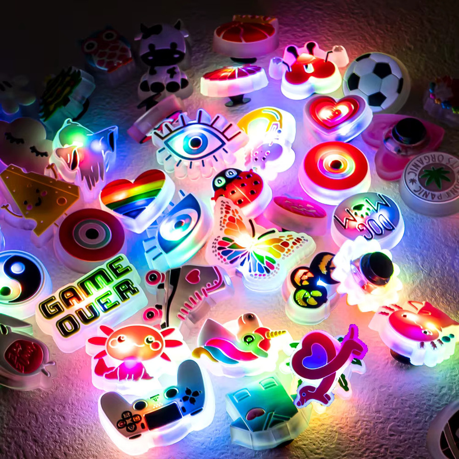 LED-Schuhanhänger Kinder, Eule, Einhorn, Gamepad, Fußball - Bild 2