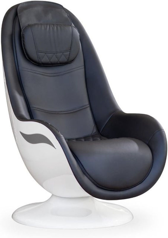 Medisana RS 660 Lounge Massagesessel in Schwarz mit Kunstlederbezug und 100 W Leistung - Bild 2