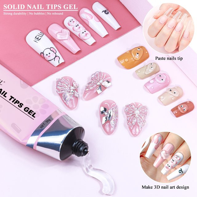 LIMEGIRL Nagelkleber Gel, 30g - Bild 1