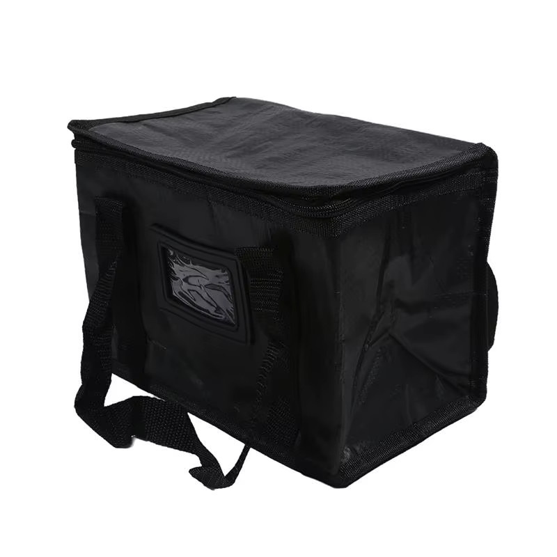 Isolierte Thermotasche von Clyine in Schwarz mit Reißverschluss für Lebensmittel und Einkäufe, 16 l bis 70 l Fassungsvermögen - Bild 7