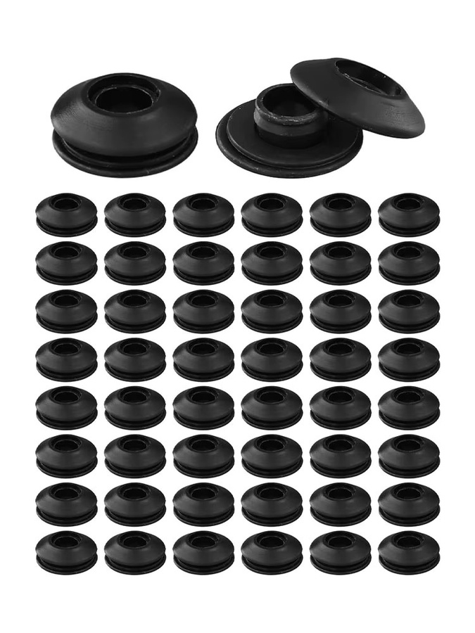 VIBRATITE Kunststoff-Ösen-Set aus Nylon in Schwarz für Planen, Solarabdeckungen und Poolverschlüsse - Bild 4