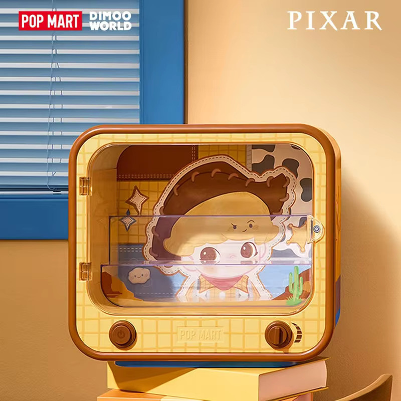 POP MART DIMOO WORLD PIXAR, Fernseh-Lichtfigur, Silikon, Bunt / Mehrfarbig - Bild 2