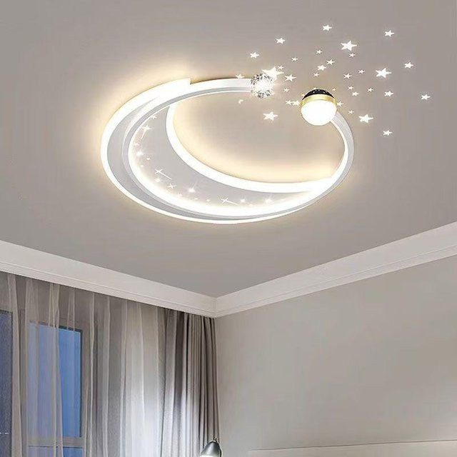 Novo Light LED Deckenleuchte Sternenhimmel im Art Deco Stil, Weiß - Bild 1