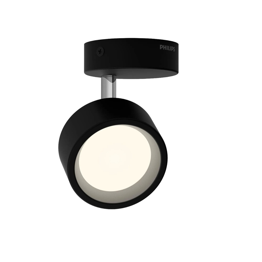 Philips Bracia LED Spotleuchte Schwarz modern verstellbar - Bild 2