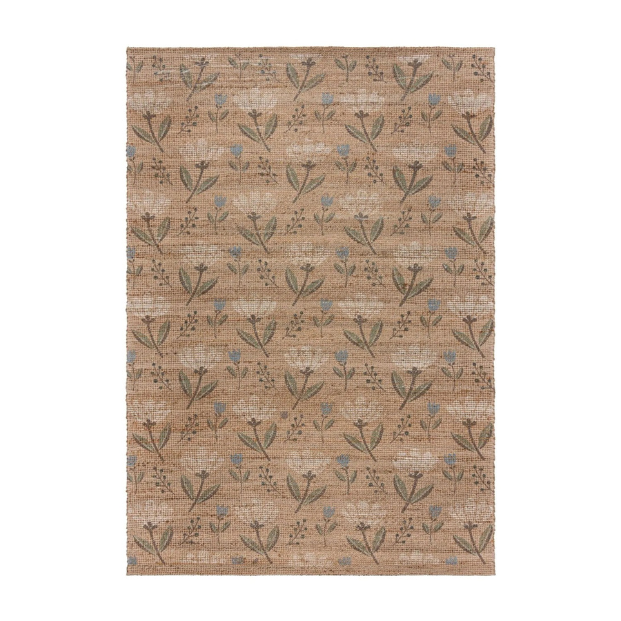 Flair Rugs Kurzflorteppich Arriana in Beige mit floralem und ethnischem Design, B/T: 200 x 290 cm - Bild 2