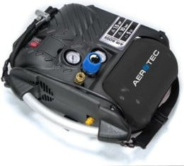Aerotec Kompressor Airliner 5 GO in Schwarz mit 200 l/min, 10 bar, 1,1 kW und 5 l Behältervolumen - Bild 2