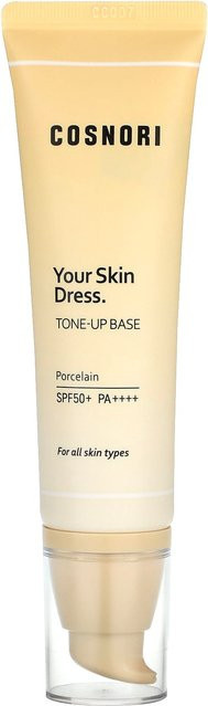 Cosnori Your Skin Dressing Tone-Up Base, Porzellan, LSF 50+, 50 ml - Bild 1