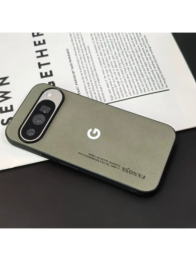 Google Business Schafsleder-Schutzhülle für Pixel 10 Pro XL 9 8 7 6 A in Braun - Bild 2