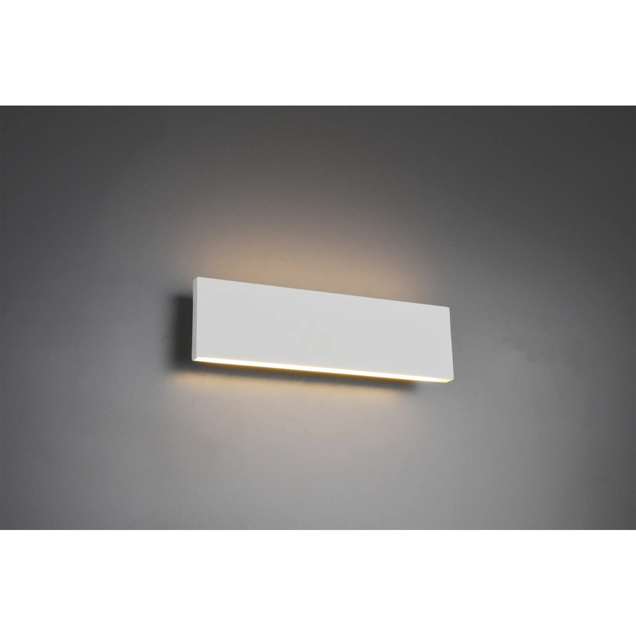 Trio LED-Wandlampe Concha 2-flammig in Weiß matt mit Up-Down-Effekt und dimmbarer Funktion - Bild 2