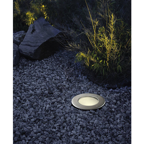 Eglo LED-Bodeneinbauleuchte Lamedo rund, silberfarben, Durchmesser: 10 cm, Tiefe: 6,5 cm - Bild 2