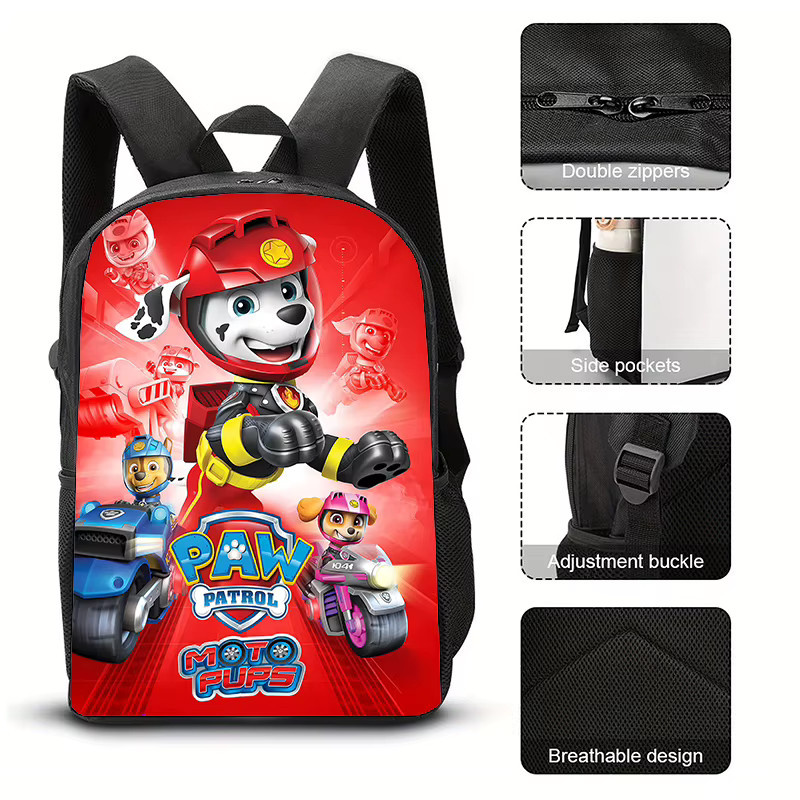 TAKARA TOMY Paw Patrols Rucksack, Chase Skye, Schultasche - Bild 3