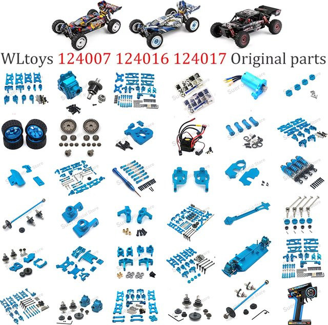 Wltoys RC Auto Upgrade Metallzubehör, 1:12 - Bild 1