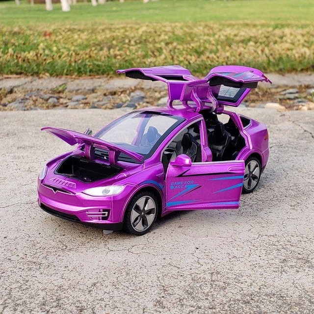 Linyi toy car Modell S Modell 3 X, Spielzeugauto, 1:32, Metall, ab 18 Jahren - Bild 1