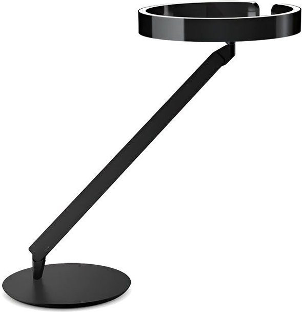 Occhio Gioia LED-Tischleuchte in Schwarz Matt mit Black Phantom Kopf, dimmbar und verstellbar - Bild 1
