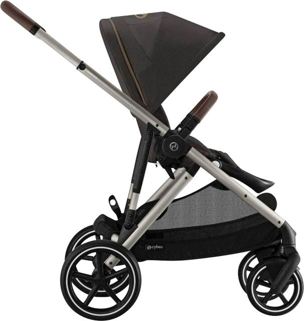Cybex Gold Gazelle S Kinderwagen in Braun mit Aluminiumgestell und Federung - Bild 1