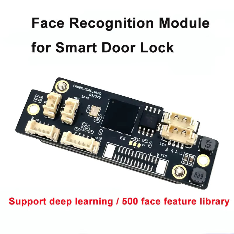 Hi-Link HLK-FM888/AI-10 Gesichtserkennungsmodul mit 3D-Fernglaskamera, visuelle Gegensprechanlage und Smart Lock Unterstützung, Schwarz, USB-Anschluss - Bild 2