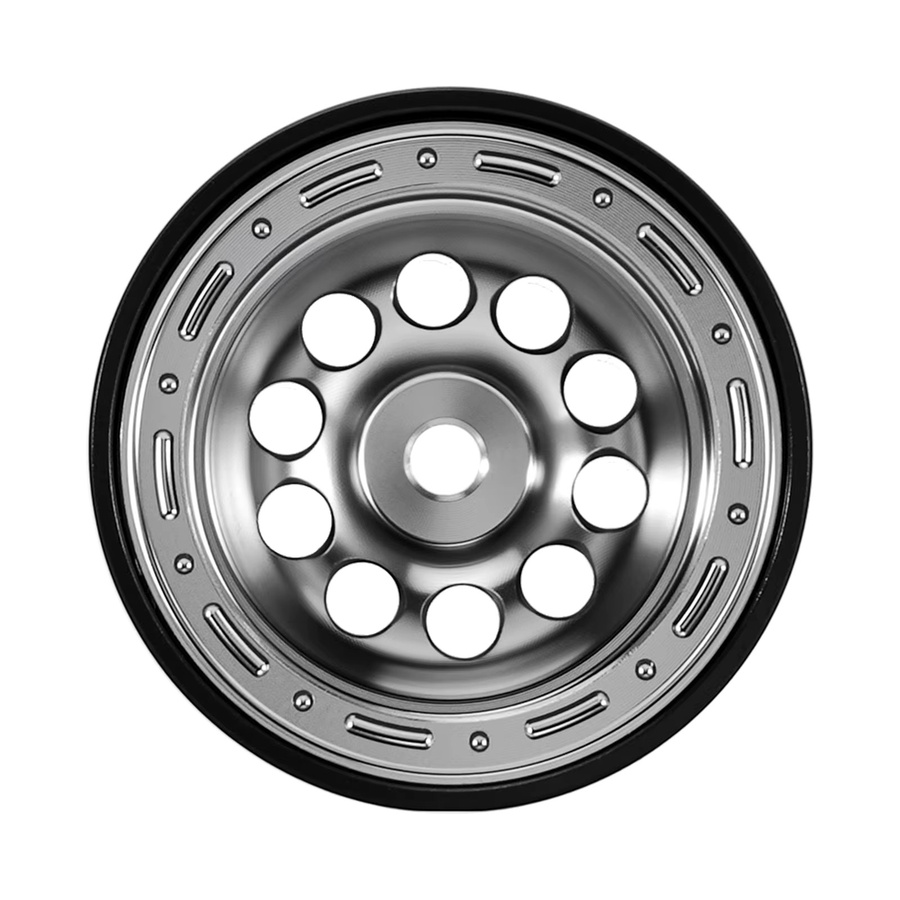 INJORA D19 0,7-Zoll-Aluminium-Beadlock-Räder für 1/30 Axial SCX30, Metall, Zubehör - Bild 5