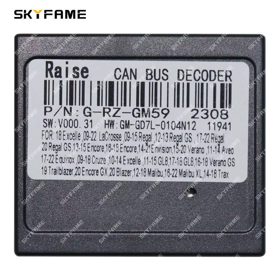 RAISE Auto 16pin Kabelbaum Adapter mit Canbus Box für Android Radio in Buick Regal GS und Opel Insignia G-RZ-GM59 GM-RZ-09 - Bild 4