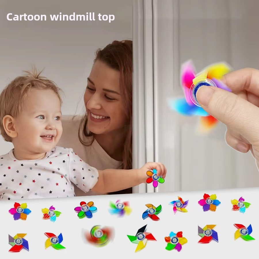 Kreative Windmühle Fidget Spinner, 10-30 Stück - Bild 2
