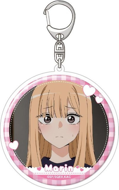 CHIC STUDIO Anhänger Marin Kitagawa, Acryl, rosa, 6 cm, Damen - Bild 1