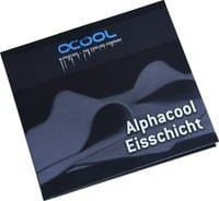 Alphacool Eisschicht Ultra Soft Wärmeleitpad 3W/mk, B/T/H: 10 x 10 x 0,1 cm, Schwarz oder Weiß - Bild 1