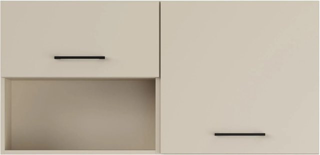 Impuls Küchen Hauswirtschaftsmodul HWR412070 in Kieselgrau mit Soft-Close-Türen, Breite: 120 cm - Bild 1