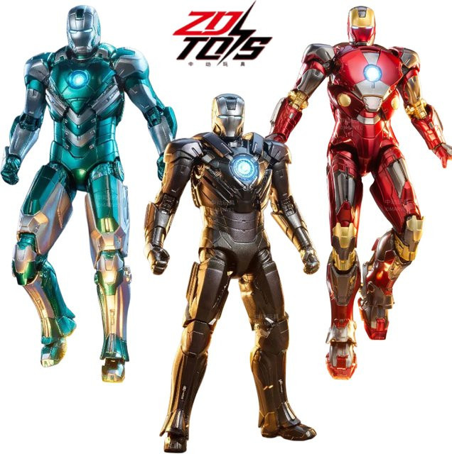 ZDTDS Marvel Iron Man MK31 MK19 MK32 Piston Tiger Romeo Actionfigur, Sammlerfigur, mit Beweglichen Gelenken - Bild 1