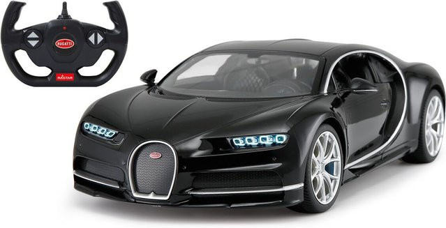 Jamara Bugatti Chiron Sportwagen ferngesteuertes Fahrzeug 1:14 schwarz ab 6 Jahren - Bild 4