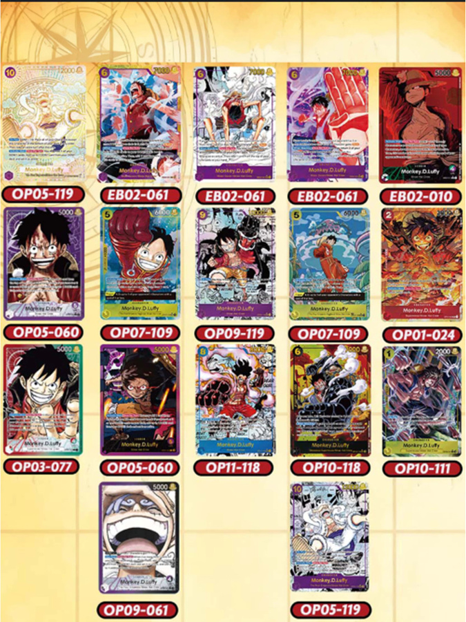 Bandai One Piece Sammelkarte, Monkey D Ruffy, Englisch - Bild 3