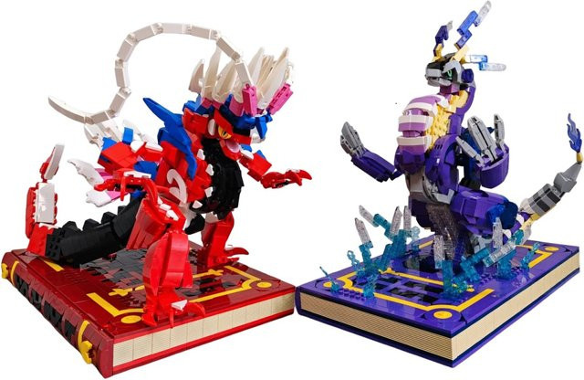 Keeppley Pokémon Koraidon Miraidon, Bausteine Mini-Actionfiguren - Bild 1