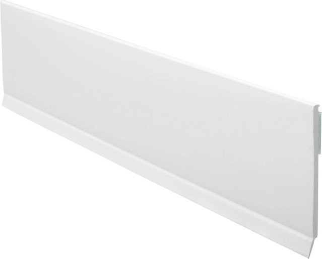 Primo Flachleiste mit Lippe als Übergangslösung aus PVC, selbstklebend, Weiß, Breite: 5,0 cm, Höhe: 2,0 cm, Nutzlänge: 97,5 cm - Bild 1