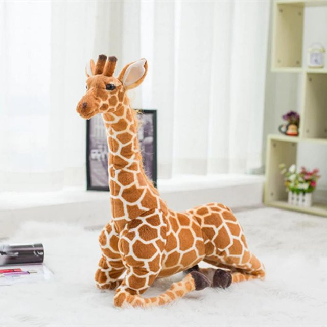 Binchi Fitness Giraffe Plüschtier, braun, ab 14 Jahren - Bild 1