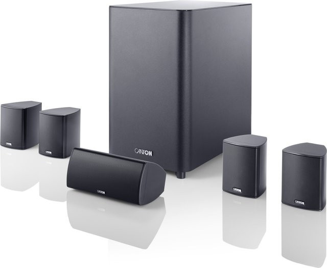 Canton Movie 200 5.1.2 A/V-Lautsprechersystem mit Aktiv-Subwoofer in Schwarz - Bild 1