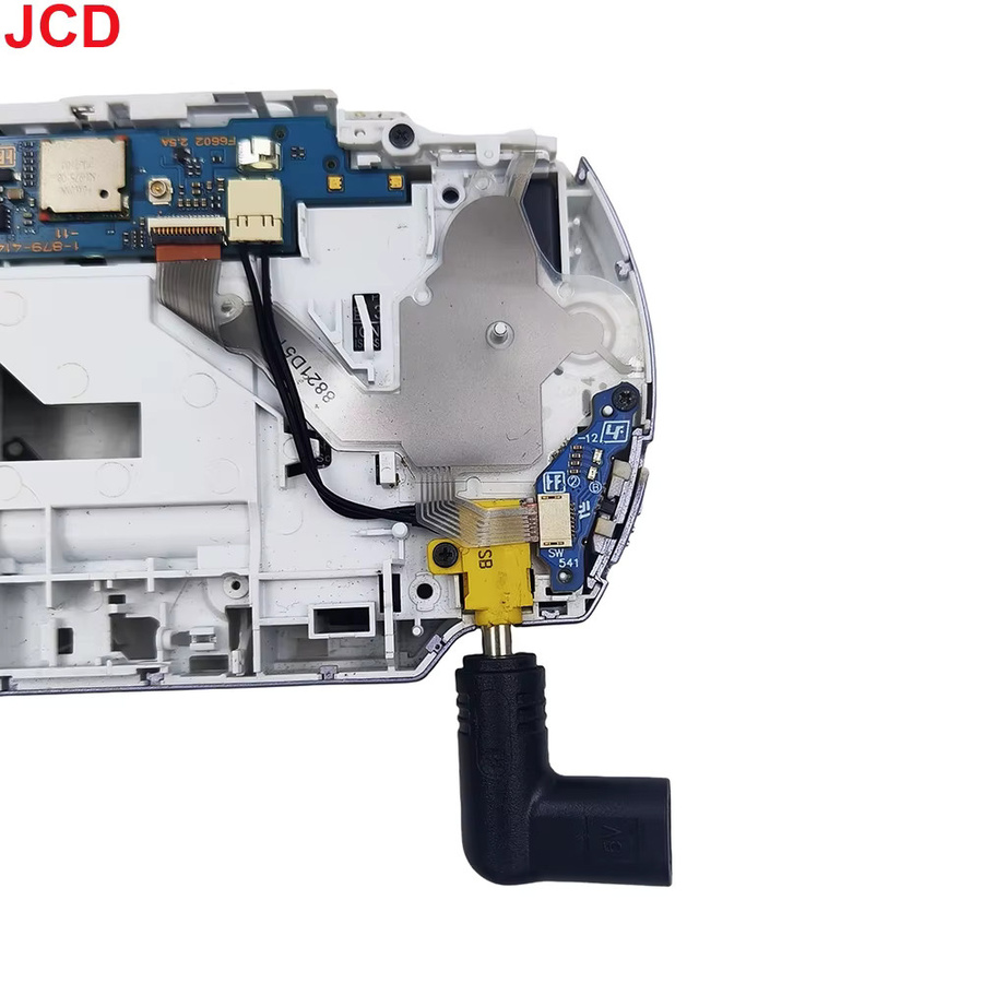 JCD USB-C auf DC Ladeadapter 5V für PSP 1000 2000 3000, Schwarz, DC 4,9 x 1,7 mm - Bild 2