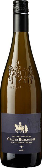 Britzinger Rosenberg Pinot Grigio Weißwein, Baden, trocken, 2022, 0,75 l - Bild 1