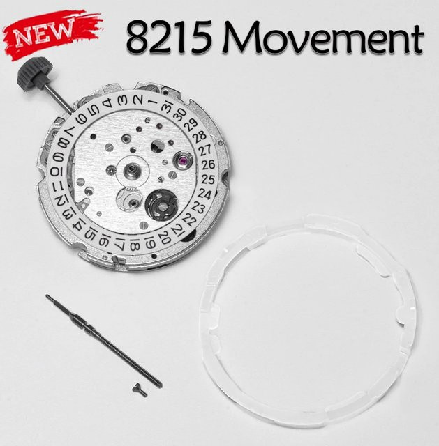 Miyota Automatik-Uhrwerk, 21 Steine, Weiß, Uhrenzubehör - Bild 1