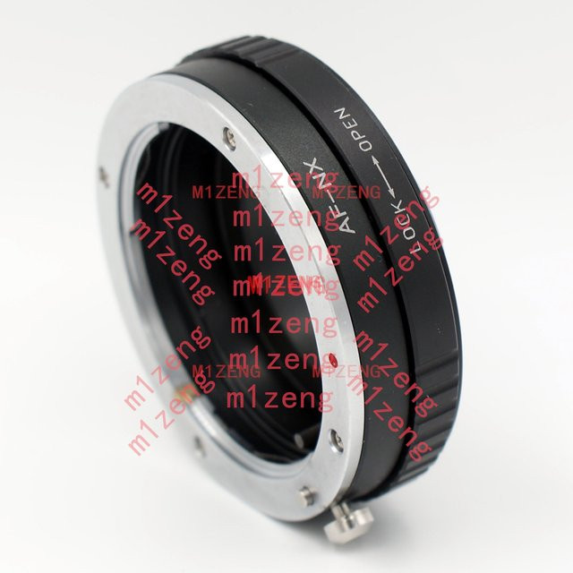 Sony AF-NX Adapterring für Sony Alpha und Minolta AF MA Objektive auf Samsung NX Kameras, Schwarz - Bild 1