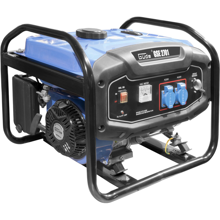 Güde Stromerzeuger GSE 2701 Benzin, 3,2 kW, blau/schwarz - Bild 8