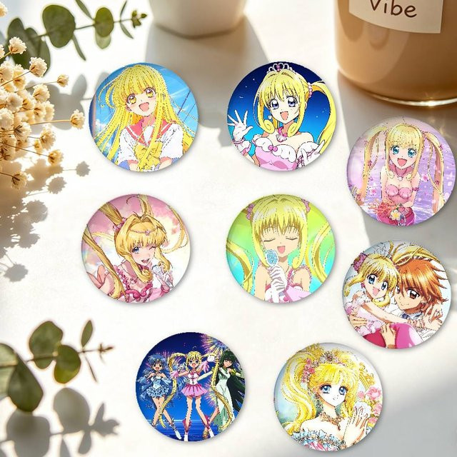 Bilibili Brosche, Weißblech, Kinder - Bild 1