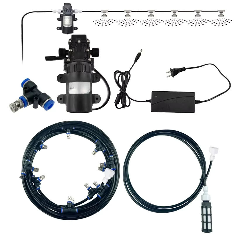 ENTENCO Elektrische Sprühpumpe für Sprinkler- und Nebelsysteme mit Hochdruck-Zerstäuber Kit - Bild 5