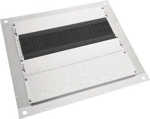 Hager M-BBB8560 Bodenblech aus verzinktem Stahl in Silber, B: 85,0 cm, H: 1,4 cm, 4 Teile - Bild 1