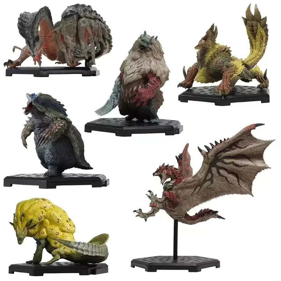 Bandai Monster Hunter, Basarios Nergigante Tigrex Action Figur, PVC Modelle - Bild 2