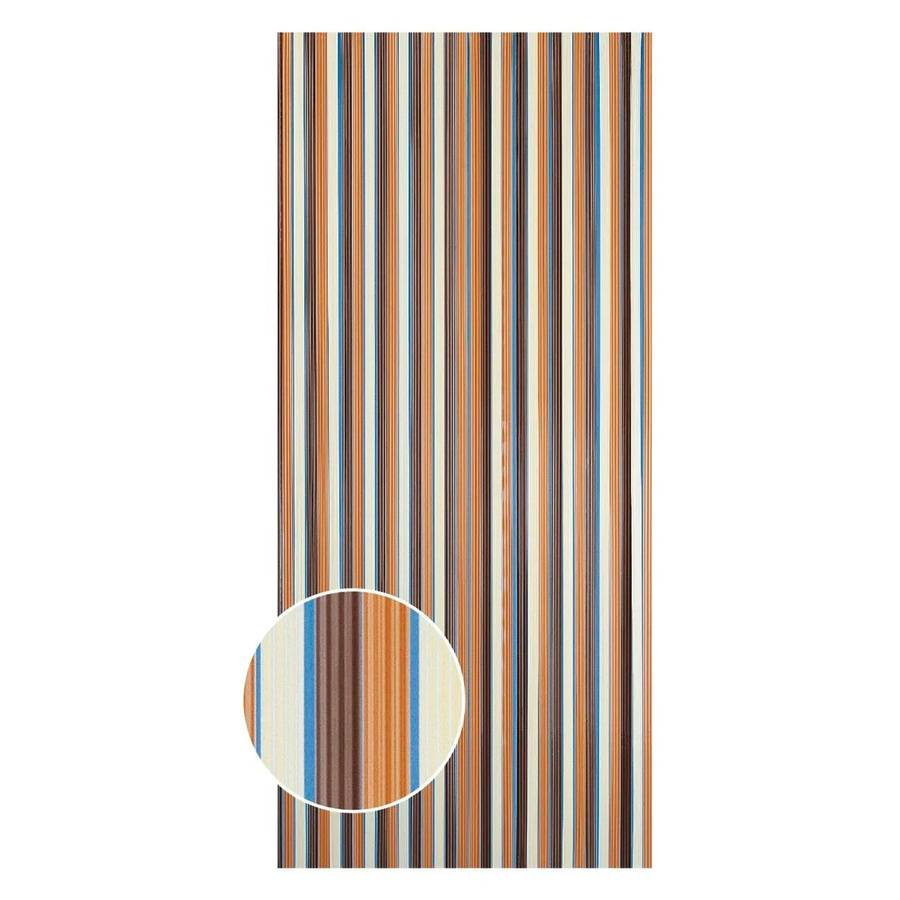 CONACORD Türvorhang Streifen Braun-Beige B: 90 cm, H: 200 cm - Bild 2