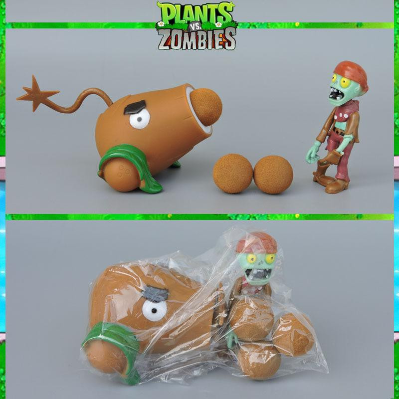 Yiran toy 1 Plants vs Zombies Erbsenschießer Actionfigur PVC - Bild 2